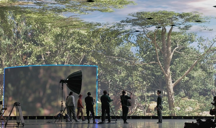 Environment green screen